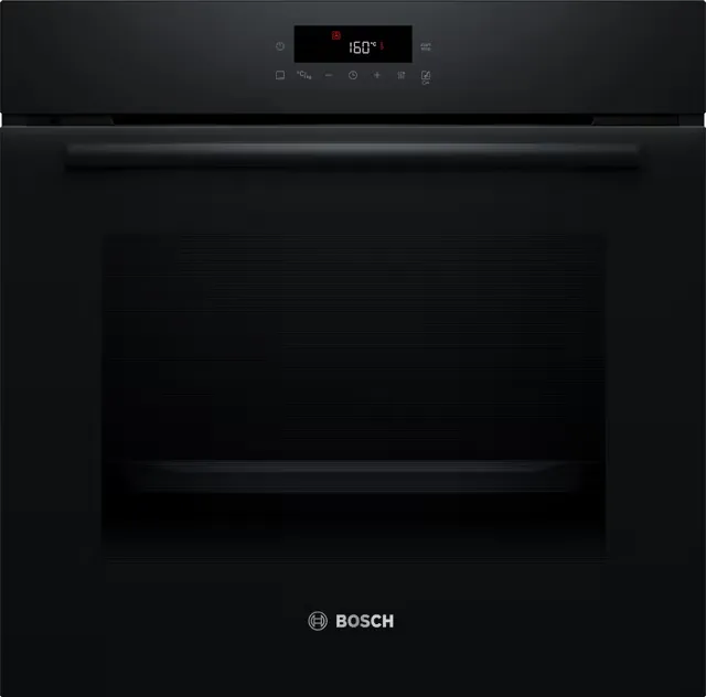 Bosch Serie 2 ovn integrert HBA572BB4 (sort)